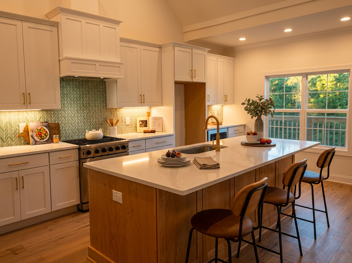 Kitchen remodeling project by Premium Remodel